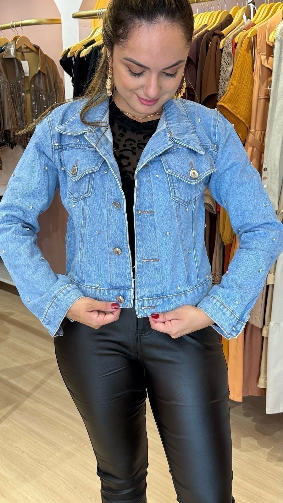 Jaqueta Jeans