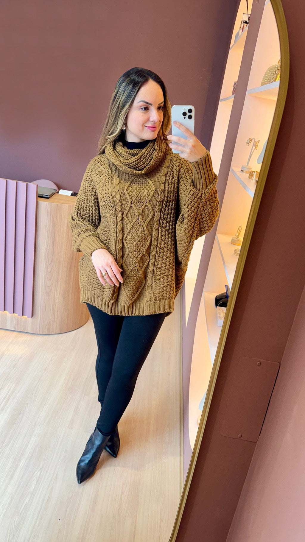 Poncho Tricot