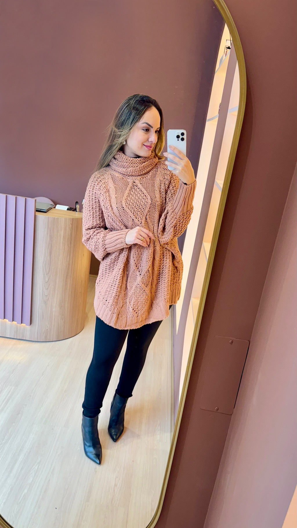 Poncho Tricot